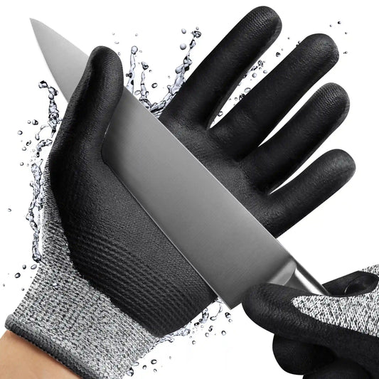 CutGuard Pro Tough Coated Cut Resistant Gloves - 60 PACK