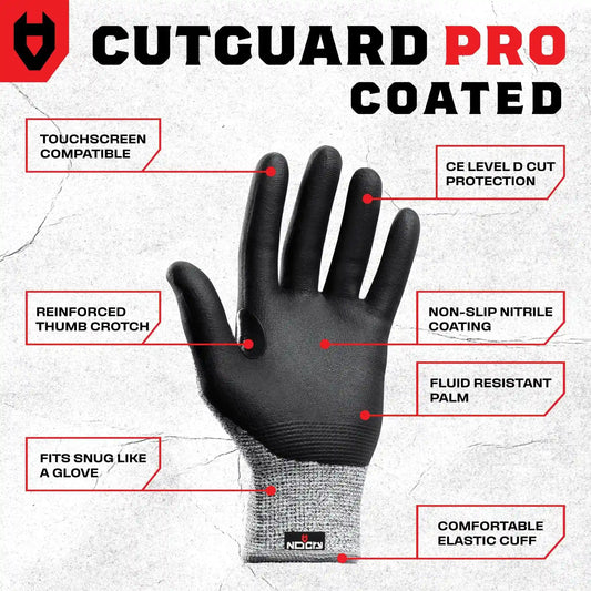 CutGuard Pro Tough Coated Cut Resistant Gloves