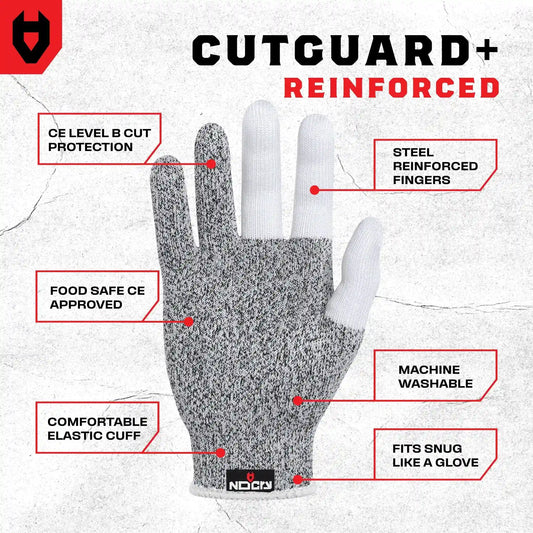 CutGuard+ Reinforced Cut Resistant Gloves