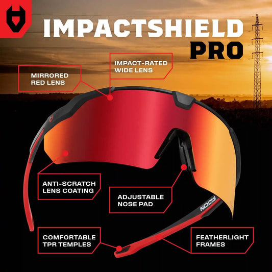 ImpactShield Pro Mirror Safety Sunglasses