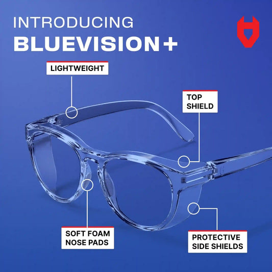 BlueVision+ Blue Light Blocking Glasses - 150 PACK