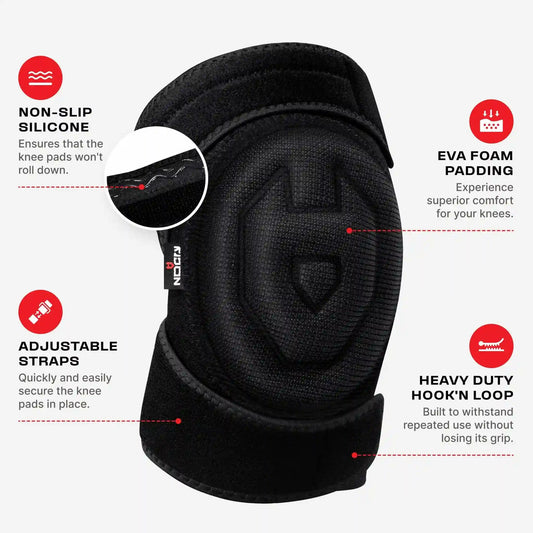 SupportGuard+ Lightweight Foam Knee Pads