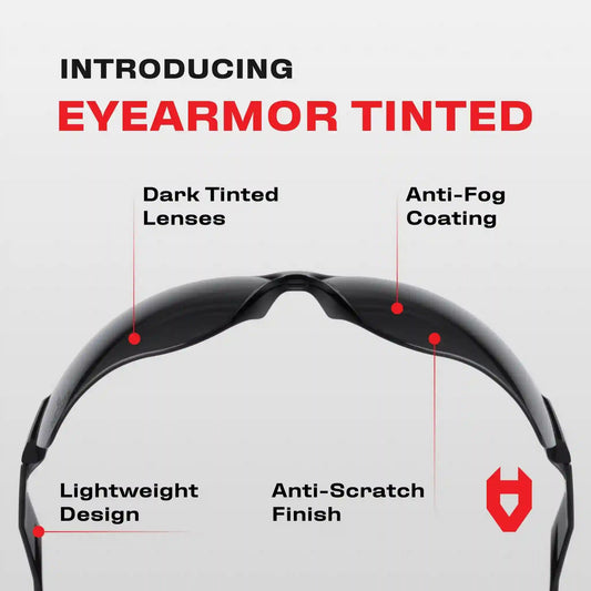 EyeArmor Tinted Lightweight Safety Sunglasses