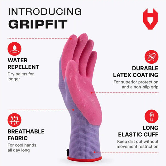 GripFit Eco-Friendly Gardening Gloves