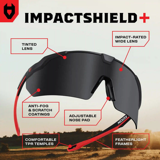ImpactShield+ Tinted Safety Sunglasses