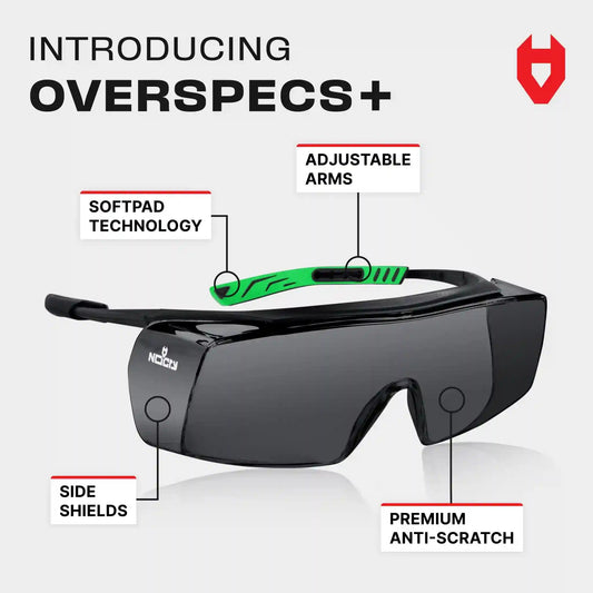 OverSpecs+ Tinted Over-Glasses Safety Sunglasses